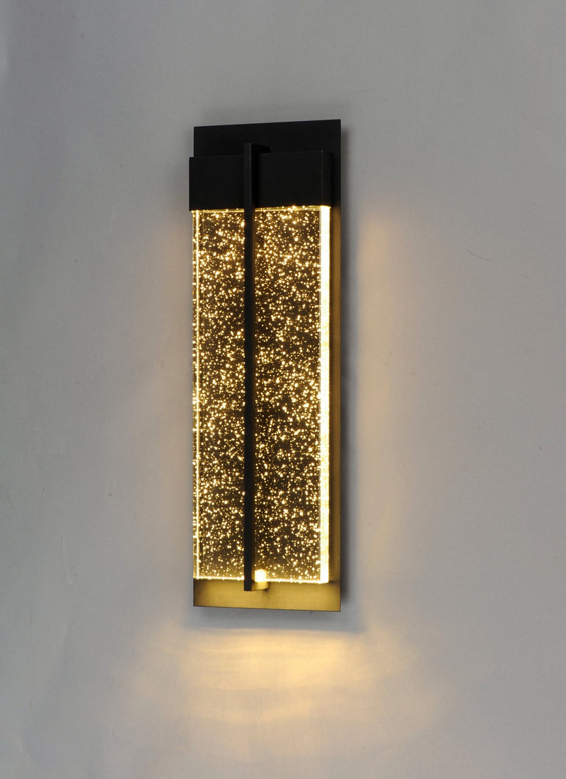 Maxim 56194BGBK LED Outdoor Wall Sconce, Black
