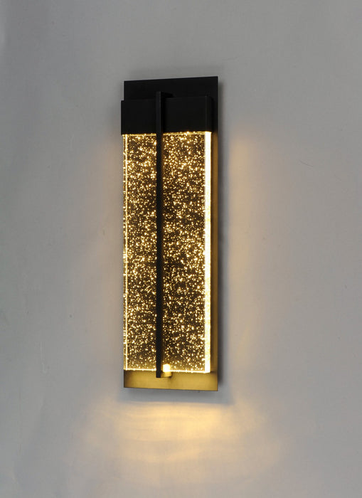 Maxim 56194BGBK LED Outdoor Wall Sconce, Black
