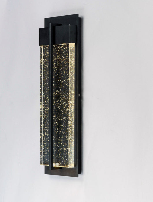 Maxim 56194BGBK LED Outdoor Wall Sconce, Black