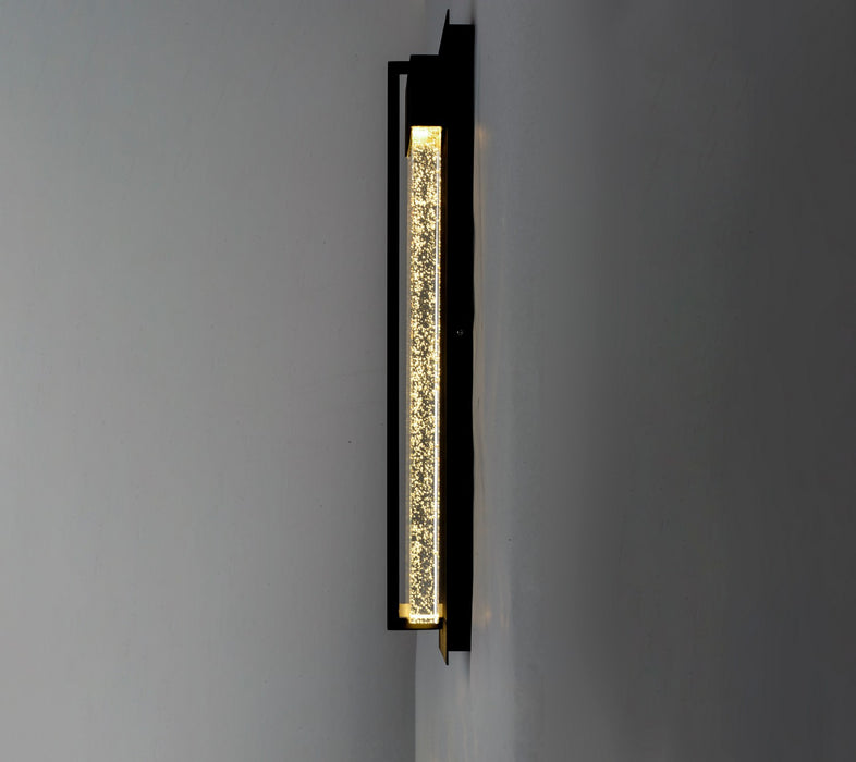 Maxim 56194BGBK LED Outdoor Wall Sconce, Black