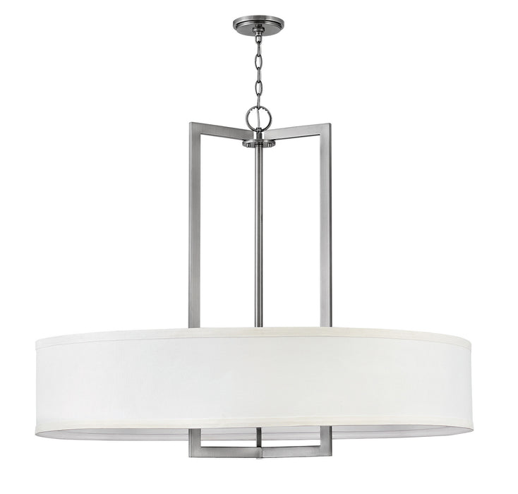 Hinkley 3219AN LED Chandelier, Antique Nickel