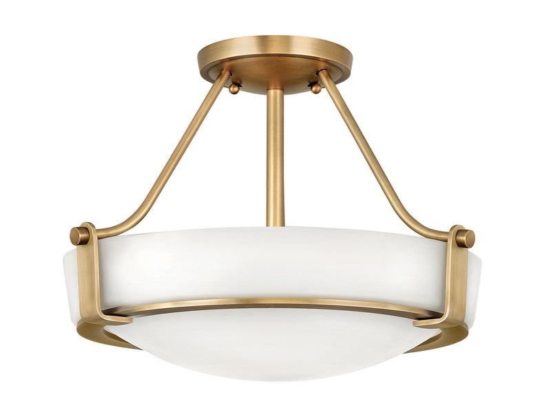 Hinkley 3220HB LED Foyer Pendant, Heritage Brass