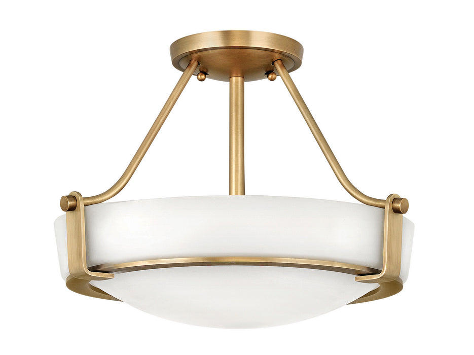 Hinkley 3220HB LED Foyer Pendant, Heritage Brass