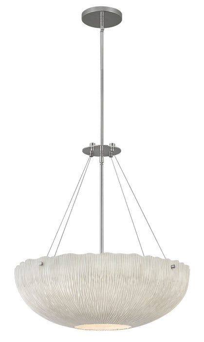 Hinkley 43208SHW LED Chandelier, Shell White