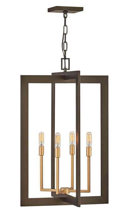 Hinkley 4343MM LED Foyer Pendant, Metallic Matte Bronze