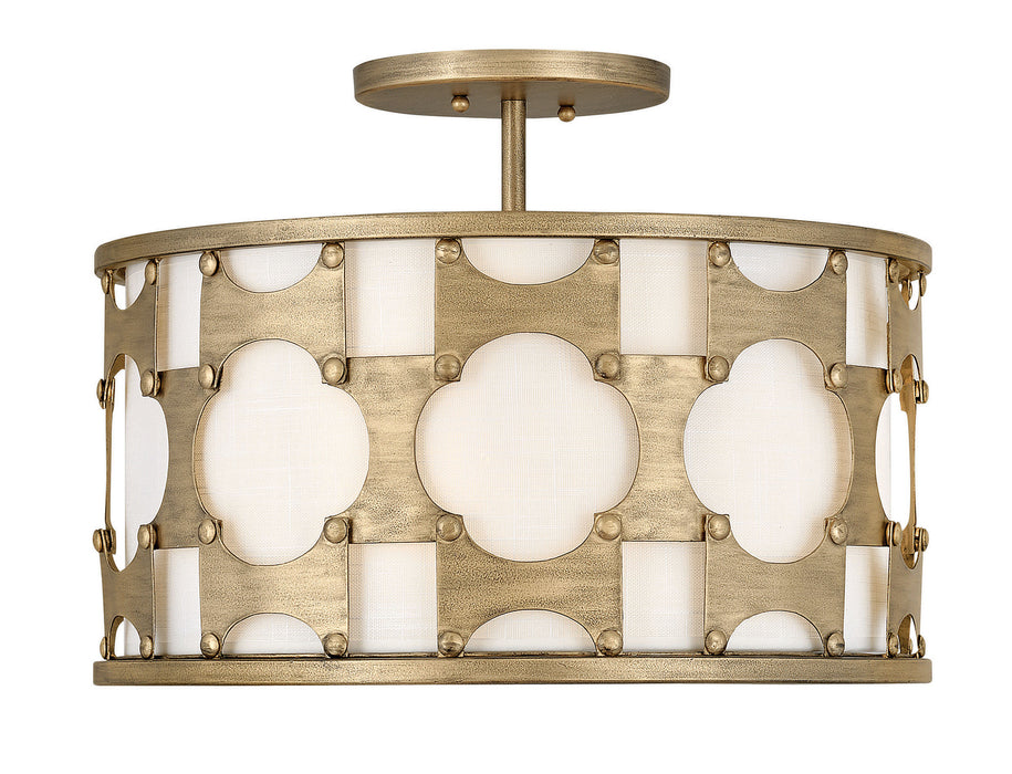 Hinkley 4733BNG LED Foyer Pendant, Burnished Gold