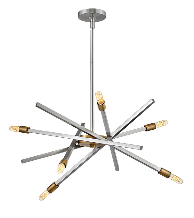 Hinkley 4765BN LED Chandelier, Brushed Nickel