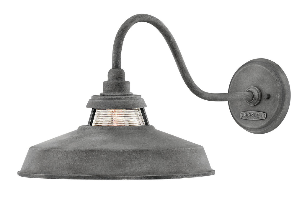 Hinkley 1195DZ LED Outdoor Lantern, Aged Zinc