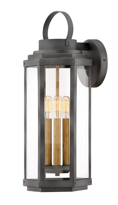 Hinkley 2535DZ LED Outdoor Lantern, Aged Zinc