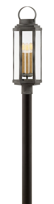 Hinkley 2537DZ LED Outdoor Lantern, Aged Zinc