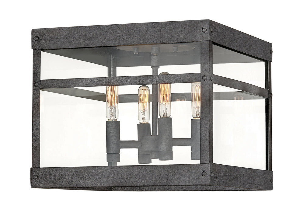Hinkley 2803DZ LED Outdoor Lantern, Aged Zinc