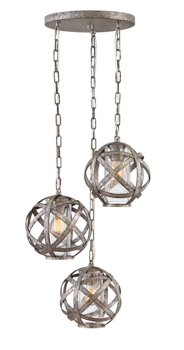 Hinkley 29704WZ LED Outdoor Lantern, Weathered Zinc