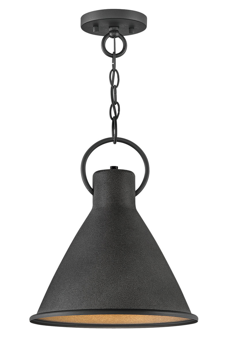 Hinkley 3557DZ LED Pendant, Aged Zinc