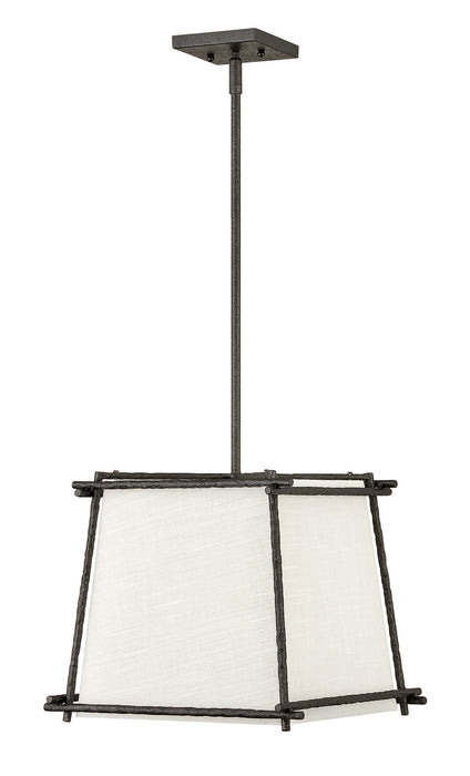 Hinkley 3677FE LED Pendant, Forged Iron