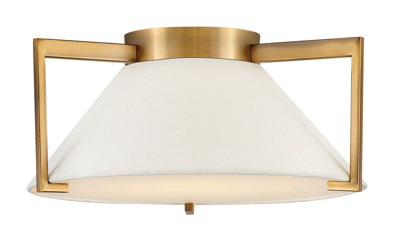 Hinkley 3721BR LED Foyer Pendant, Brushed Bronze