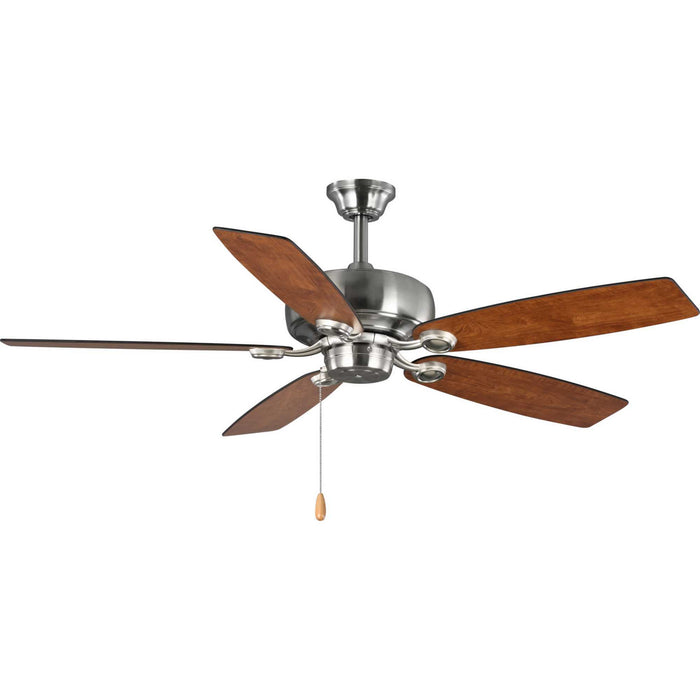 Progress Lighting P250016-009 52" Ceiling Fan, Brushed Nickel