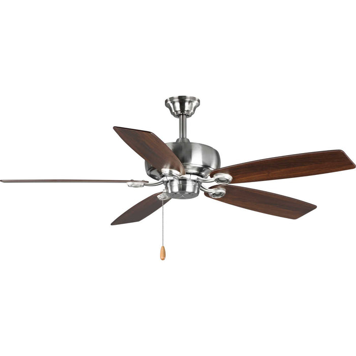 Progress Lighting P250016-009 52" Ceiling Fan, Brushed Nickel