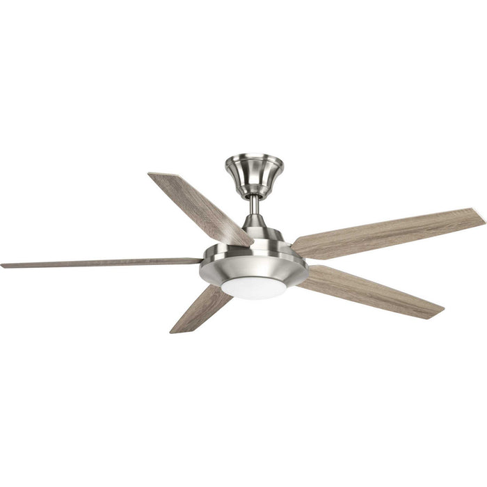 Progress Lighting P2539-0930K 54" Ceiling Fan, Brushed Nickel