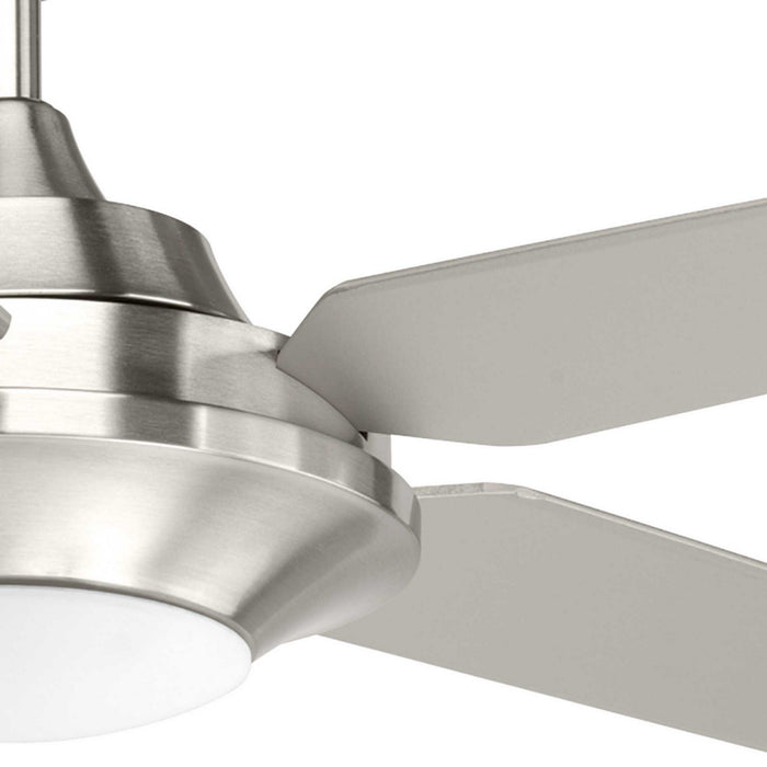 Progress Lighting P2539-0930K 54" Ceiling Fan, Brushed Nickel