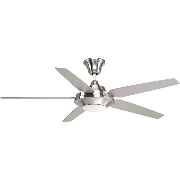 Progress Lighting P2539-0930K 54" Ceiling Fan, Brushed Nickel