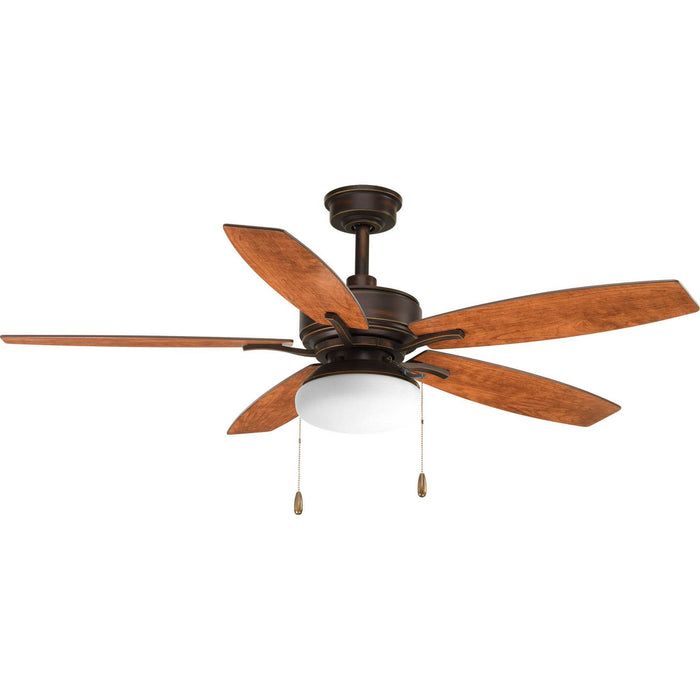 Progress Lighting P2552-20 52" Ceiling Fan, Antique Bronze