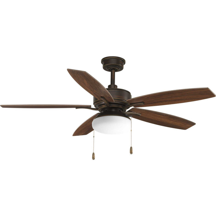 Progress Lighting P2552-20 52" Ceiling Fan, Antique Bronze