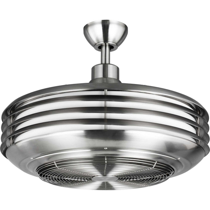Progress Lighting P2594-0930K 24" Ceiling Fan, Brushed Nickel