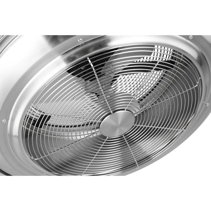 Progress Lighting P2594-0930K 24" Ceiling Fan, Brushed Nickel