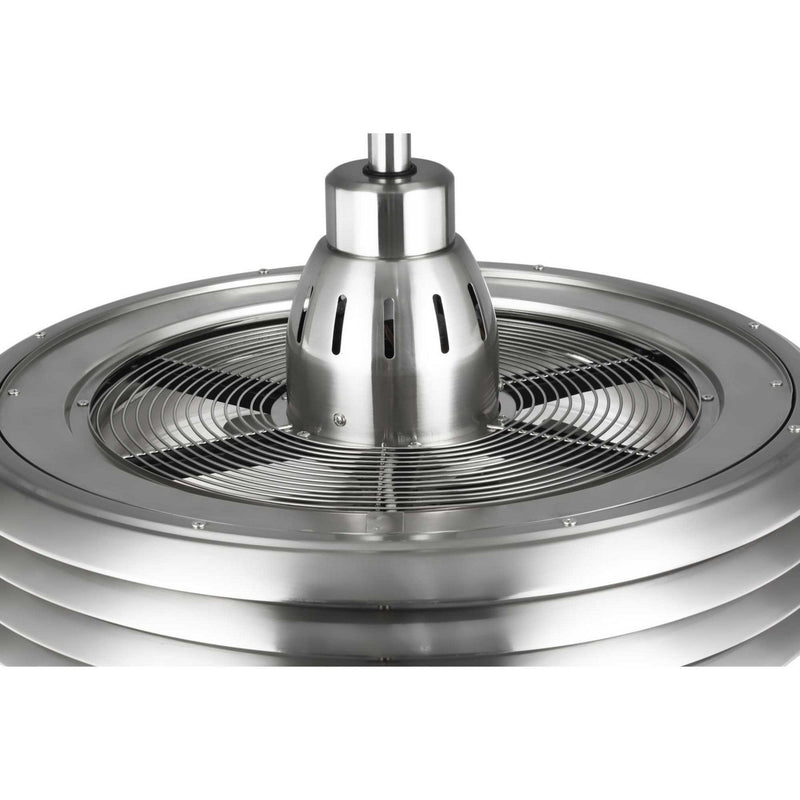 Progress Lighting P2594-0930K 24" Ceiling Fan, Brushed Nickel