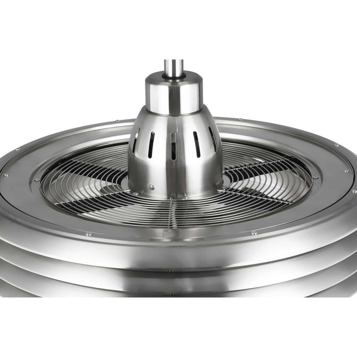 Progress Lighting P2594-0930K 24" Ceiling Fan, Brushed Nickel