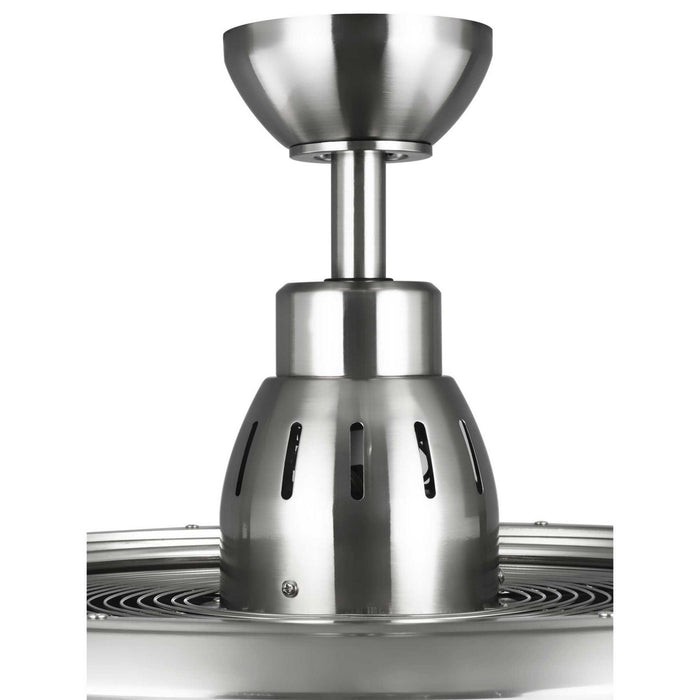 Progress Lighting P2594-0930K 24" Ceiling Fan, Brushed Nickel