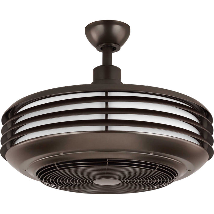Progress Lighting P2594-12930K 24" Ceiling Fan, Architectural Bronze