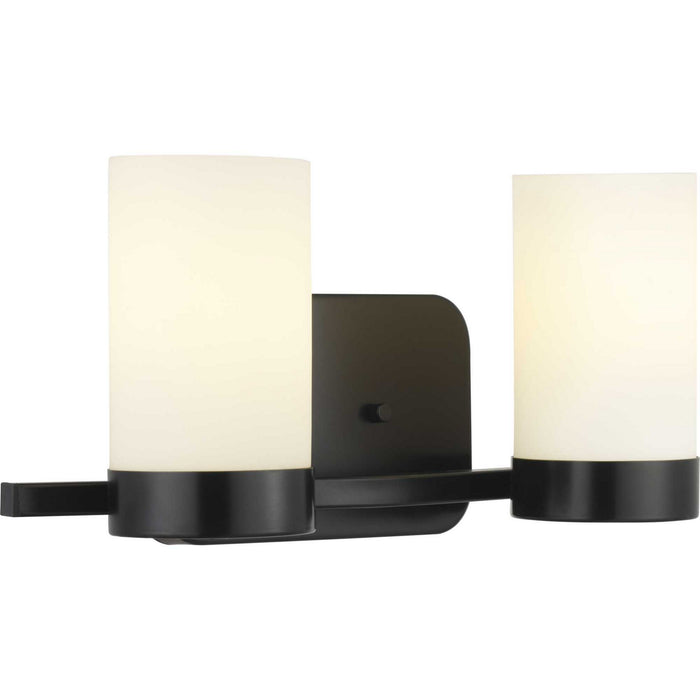 Progress Lighting P300021-031 Two Light Bath, Black