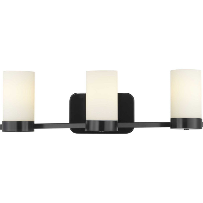 Progress Lighting P300022-031 Three Light Bath, Black