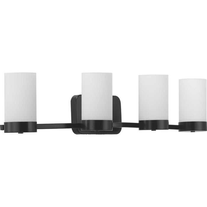 Progress Lighting P300023-031 Four Light Bath, Black