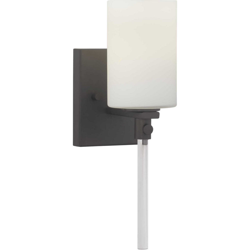 Progress Lighting P300197-031 One Light Bath, Black