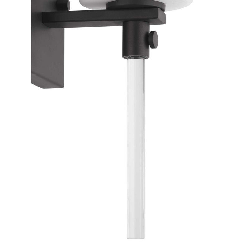 Progress Lighting P300197-031 One Light Bath, Black