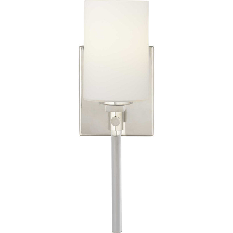 Progress Lighting P300197-104 One Light Bath, Polished Nickel