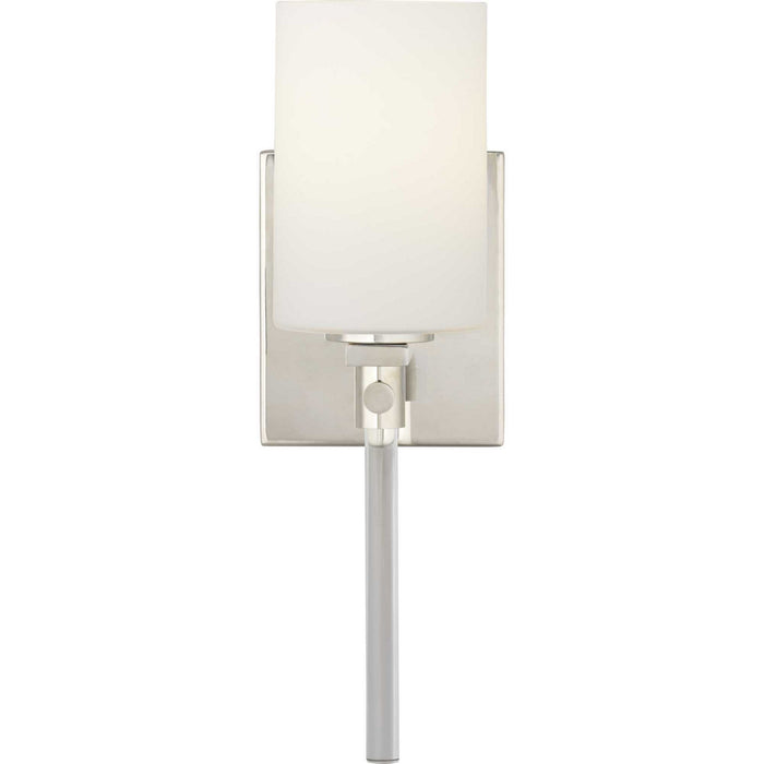 Progress Lighting P300197-104 One Light Bath, Polished Nickel