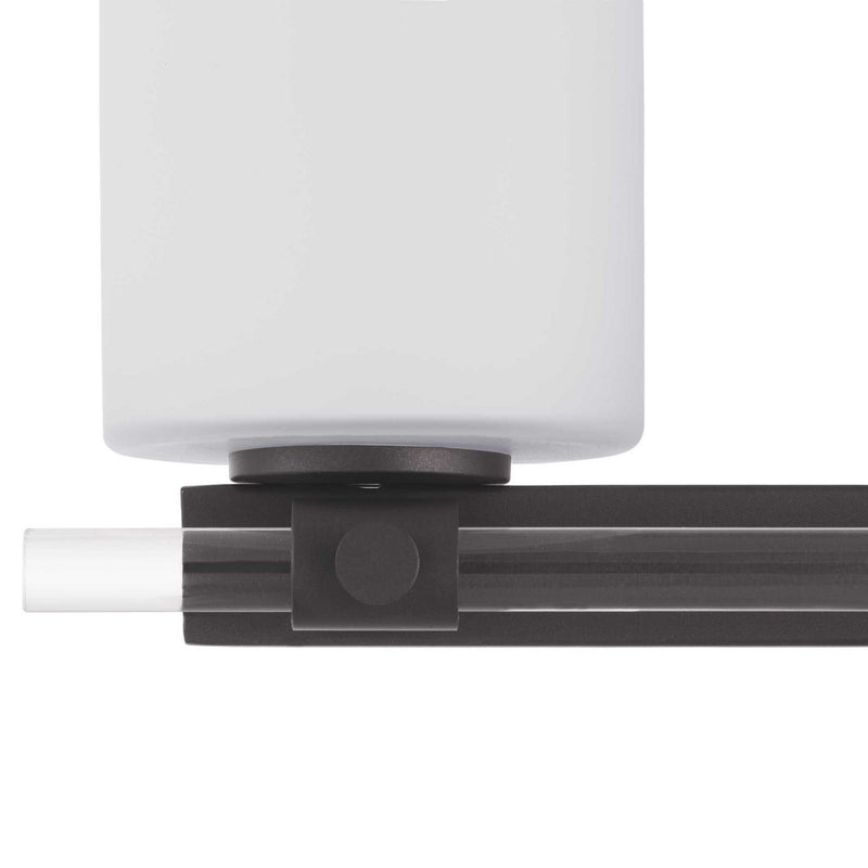 Progress Lighting P300199-031 Three Light Bath, Black