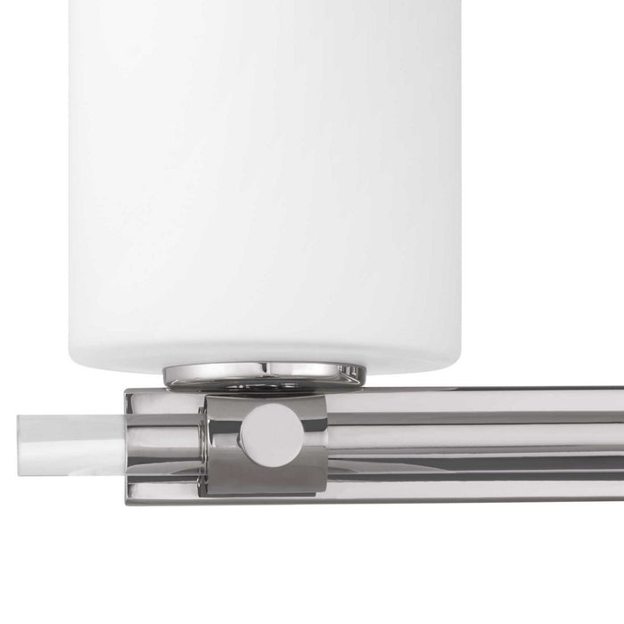 Progress Lighting P300199-104 Three Light Bath, Polished Nickel