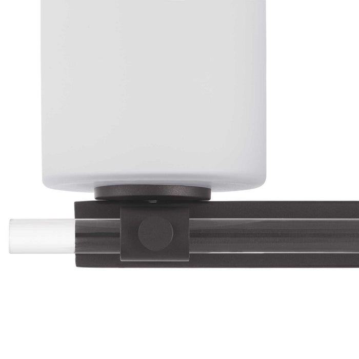 Progress Lighting P300200-031 Four Light Bath, Black
