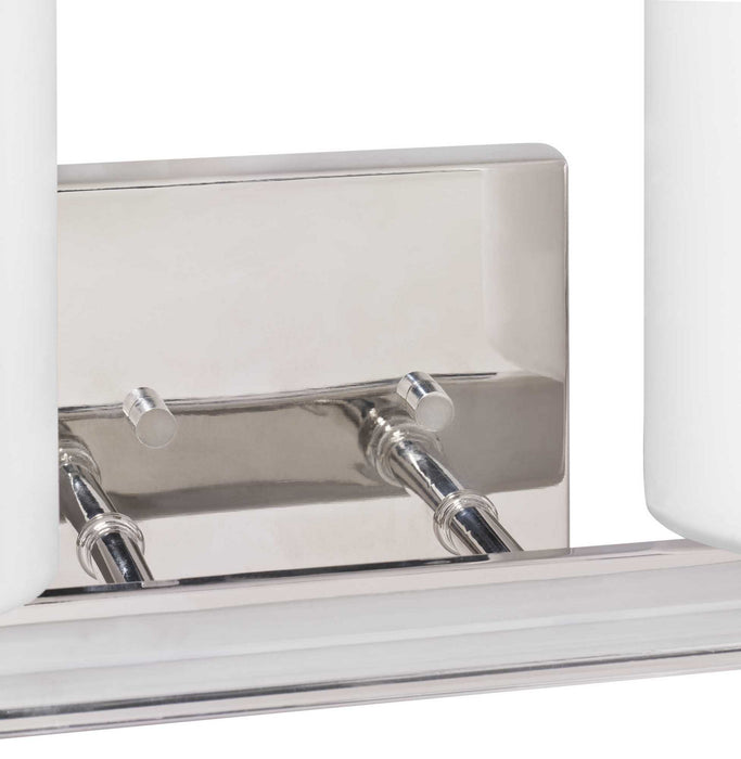 Progress Lighting P300200-104 Four Light Bath, Polished Nickel