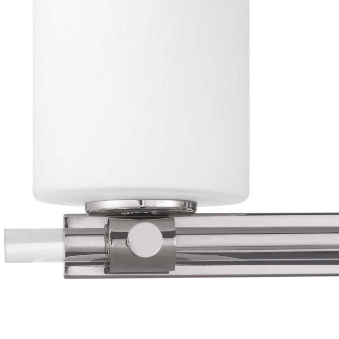 Progress Lighting P300200-104 Four Light Bath, Polished Nickel