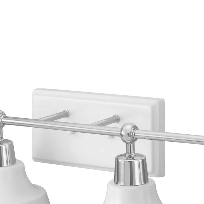 Progress Lighting P300203-015 Four Light Bath, Polished Chrome