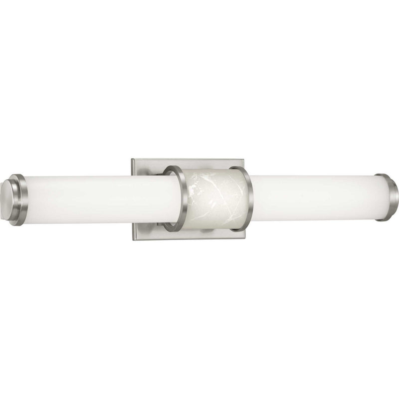 Progress Lighting P300205-009-30 LED Linear Bath, Brushed Nickel