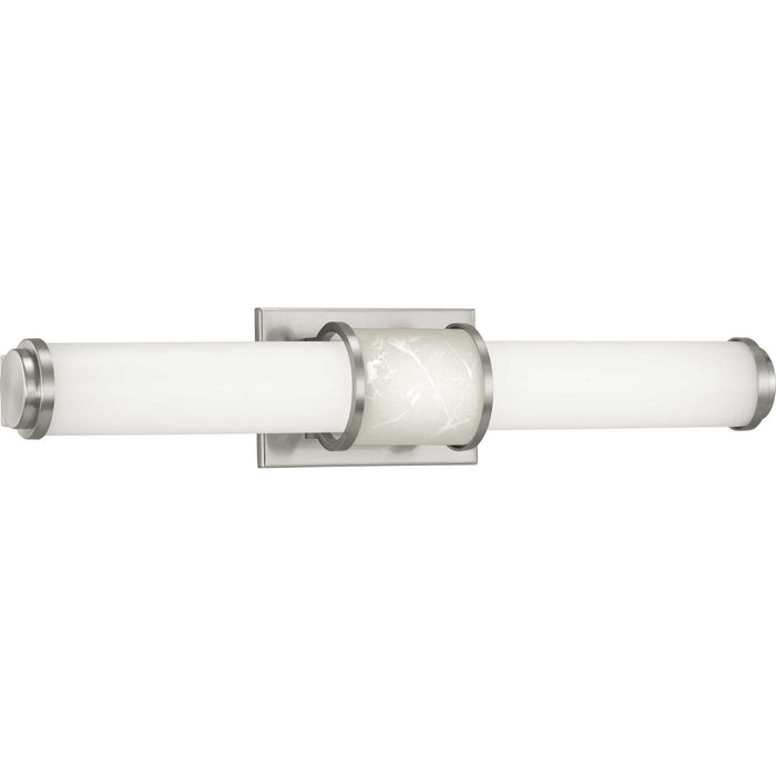 Progress Lighting P300205-009-30 LED Linear Bath, Brushed Nickel