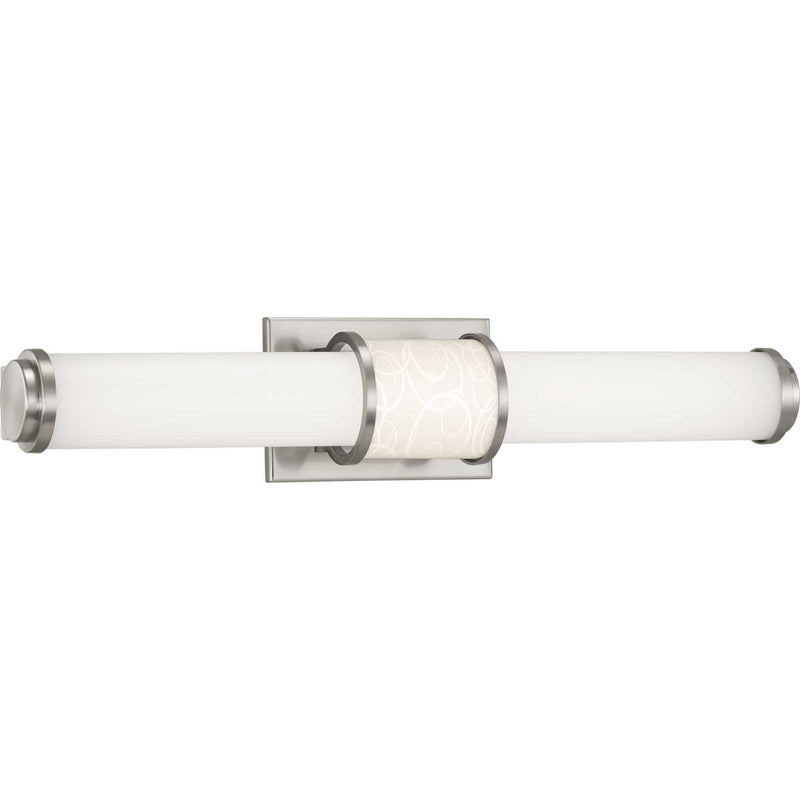 Progress Lighting P300205-009-30 LED Linear Bath, Brushed Nickel