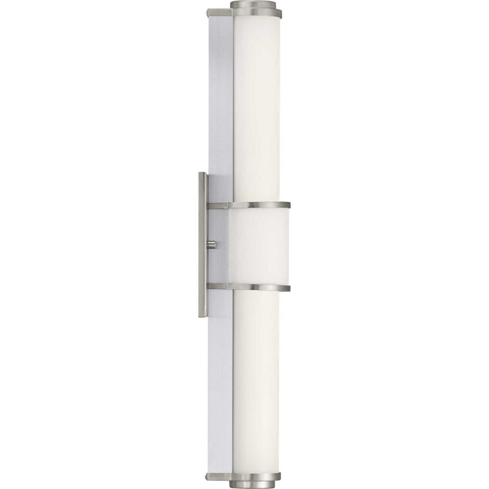 Progress Lighting P300205-009-30 LED Linear Bath, Brushed Nickel