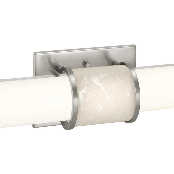 Progress Lighting P300205-009-30 LED Linear Bath, Brushed Nickel